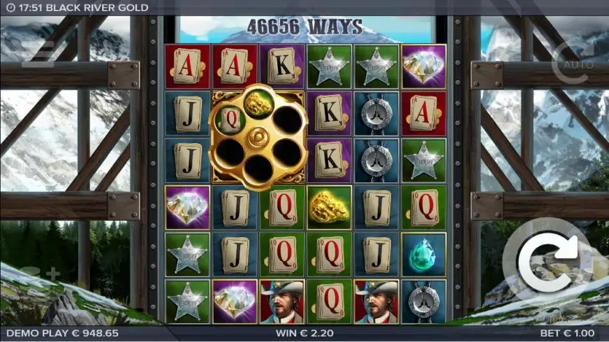 Black River Gold slot screenshot 3