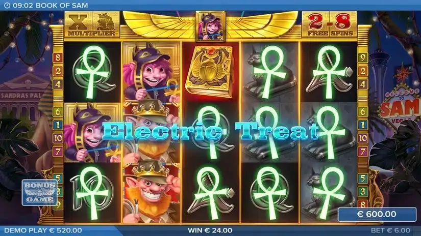 Book of Sam slot screenshot 6