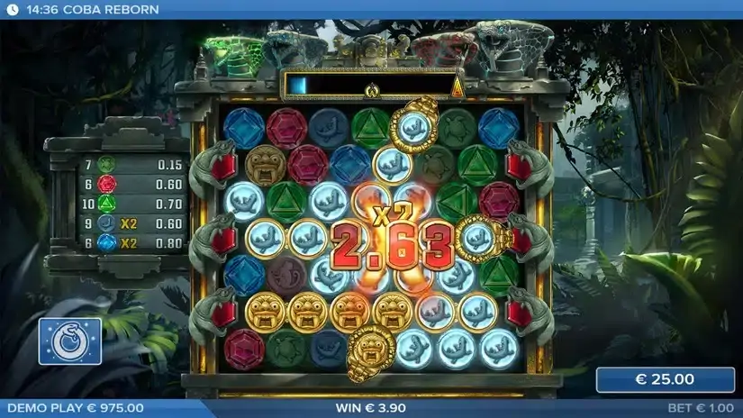 Coba Reborn slot screenshot 4