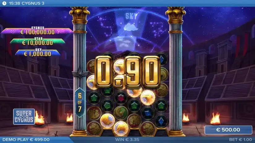 Cygnus 3 slot screenshot 5