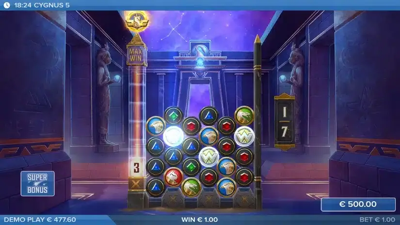 Cygnus 5 slot screenshot 5