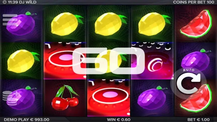 DJ Wild slot screenshot 4