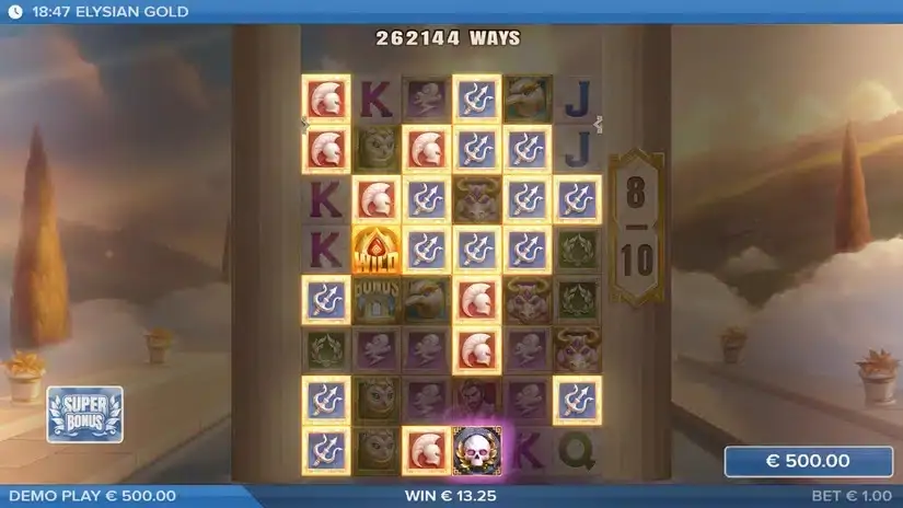 Elysian Gold slot screenshot 5