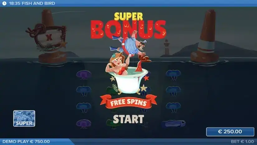 Fish and Bird slot screenshot 3