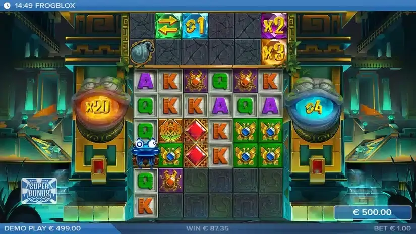 Frogblox slot screenshot 