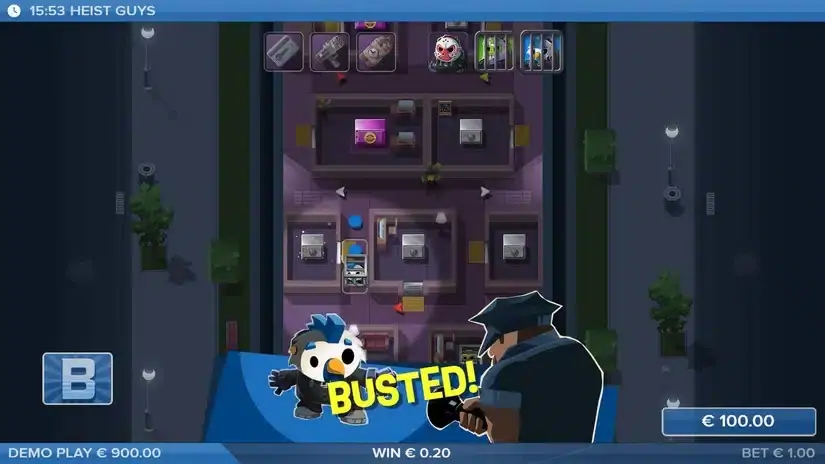 Heist Guys slot screenshot 5