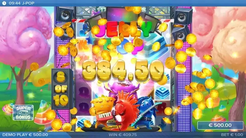 J-POP slot screenshot 