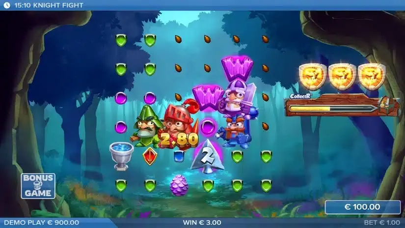 Knight Fight slot screenshot 3