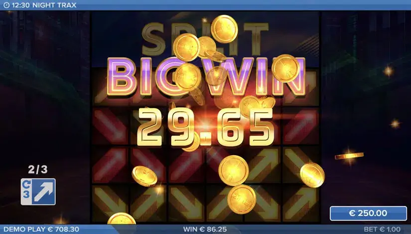 Night Trax slot screenshot 4