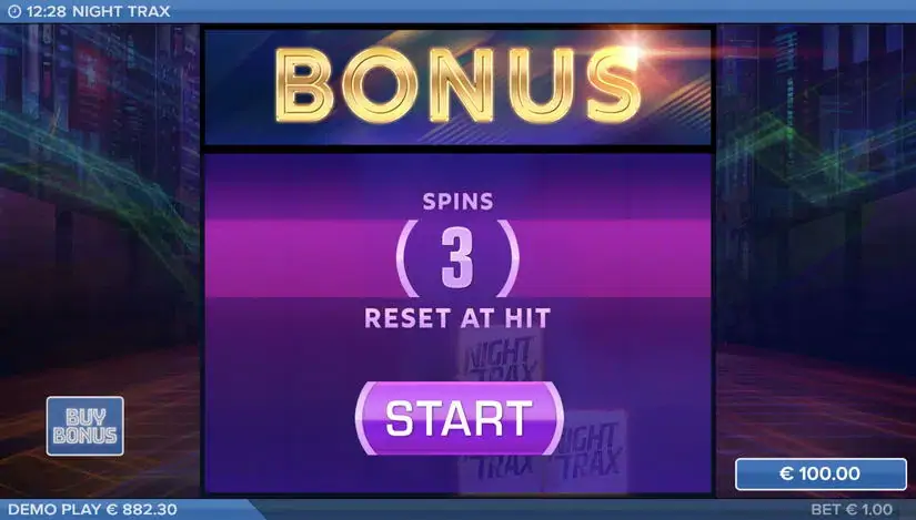 Night Trax slot screenshot 13