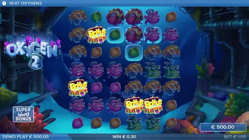 Oxygen 2 slot screenshot 2