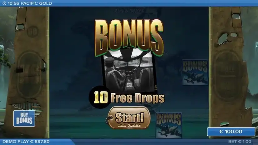 Pacific Gold slot screenshot 5