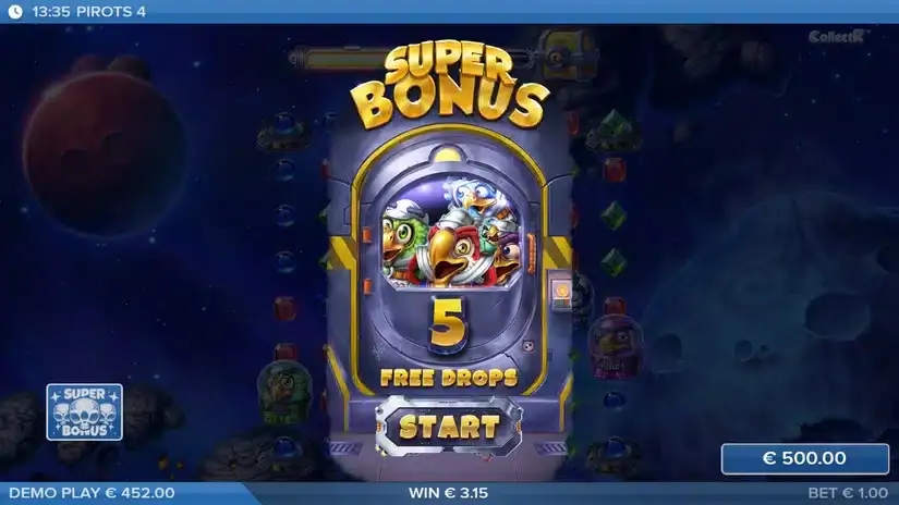 Pirots 4 slot screenshot 3