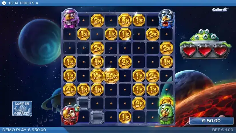 Pirots 4 slot screenshot 2