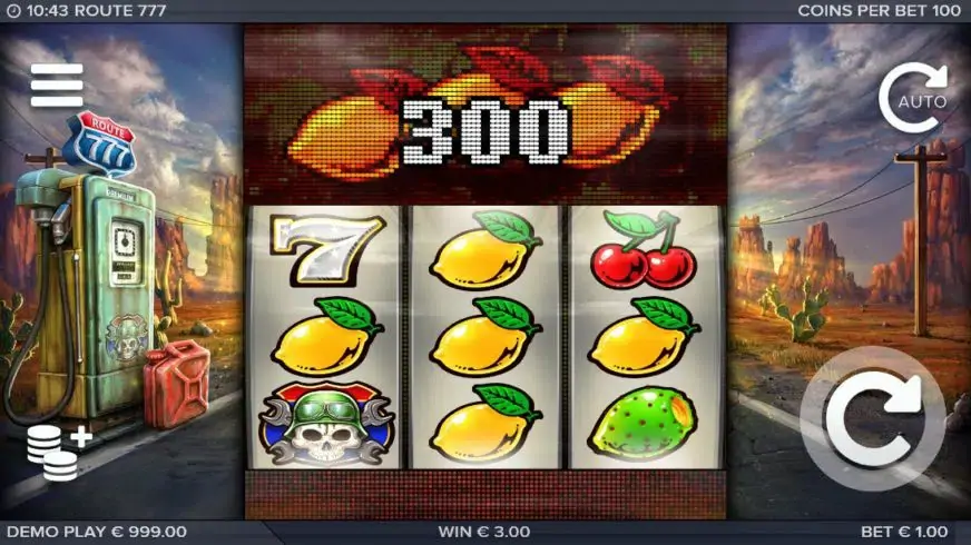Route 777 slot screenshot 3