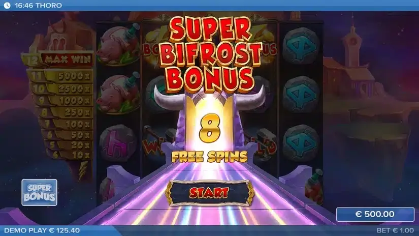 Thoro slot screenshot 5