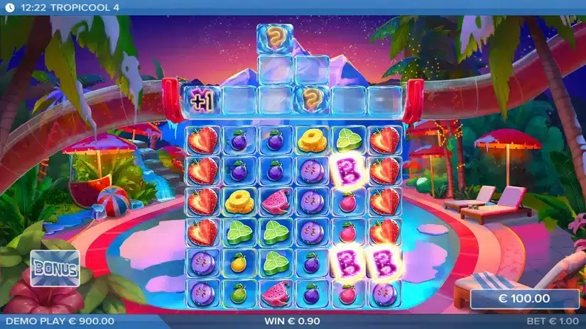 Tropicool 4 slot screenshot 2
