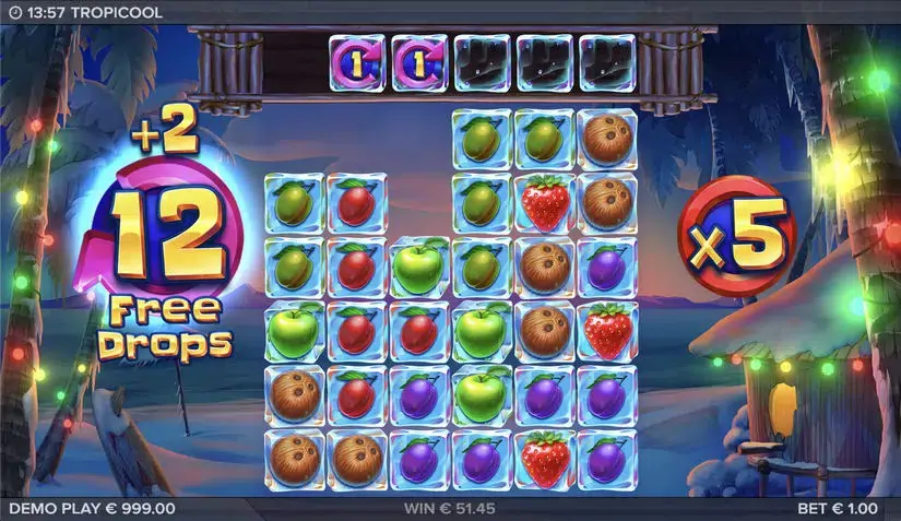 Tropicool slot screenshot 2
