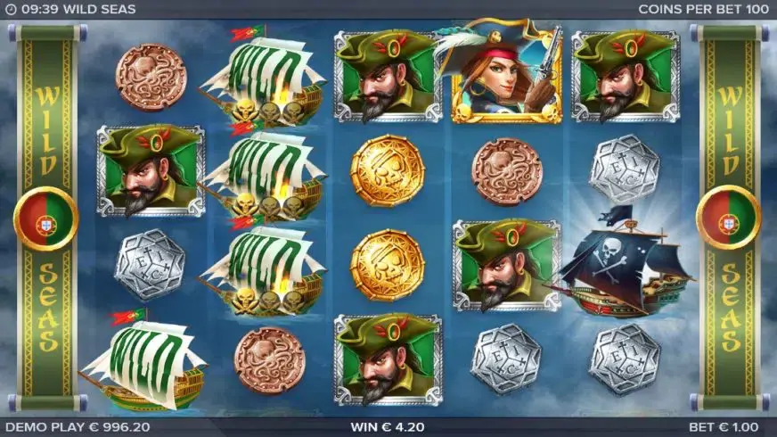 Wild Seas slot screenshot 5