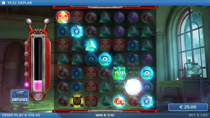 ZapLab slot screenshot 