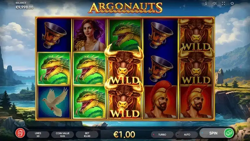 Argonauts slot screenshot 2