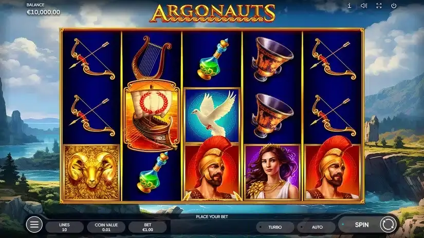 Argonauts slot screenshot