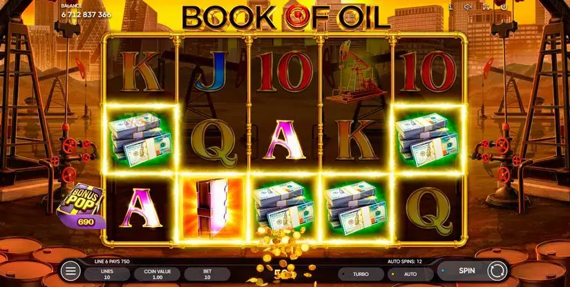 Book of Oil slot screenshot 5