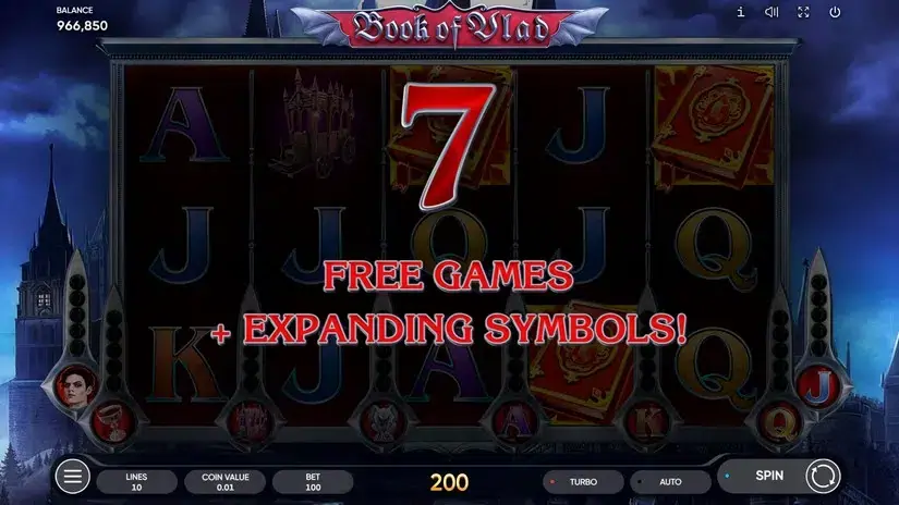 Book of Vlad slot screenshot 4