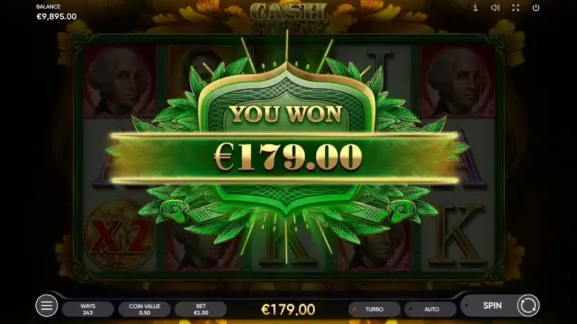 Cash Streak slot screenshot 7
