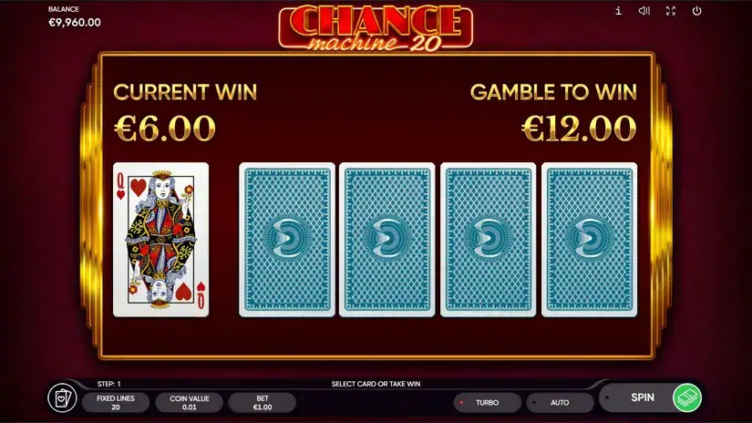 Chance Machine 20 slot screenshot