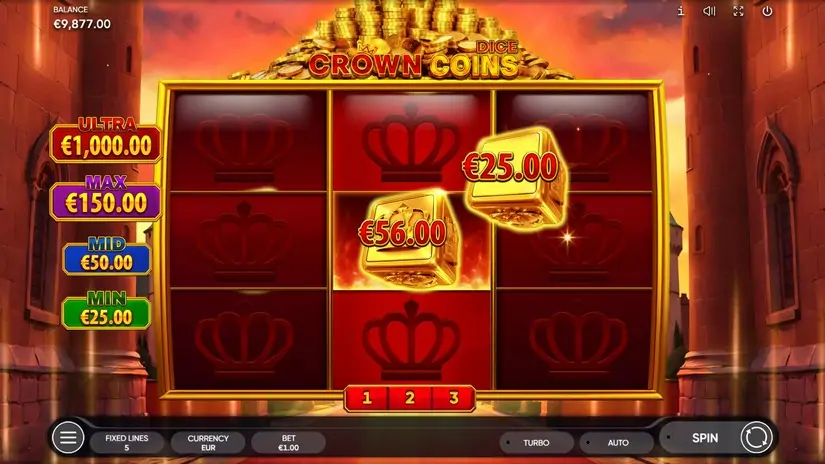 Crown Coins Dice slot screenshot 6