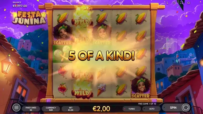 Festa Junina slot screenshot 4