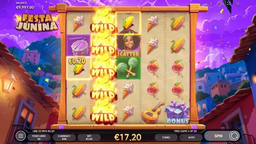 Festa Junina slot screenshot 5