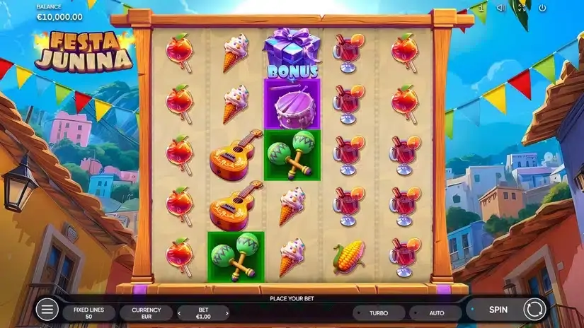 Festa Junina slot screenshot 1