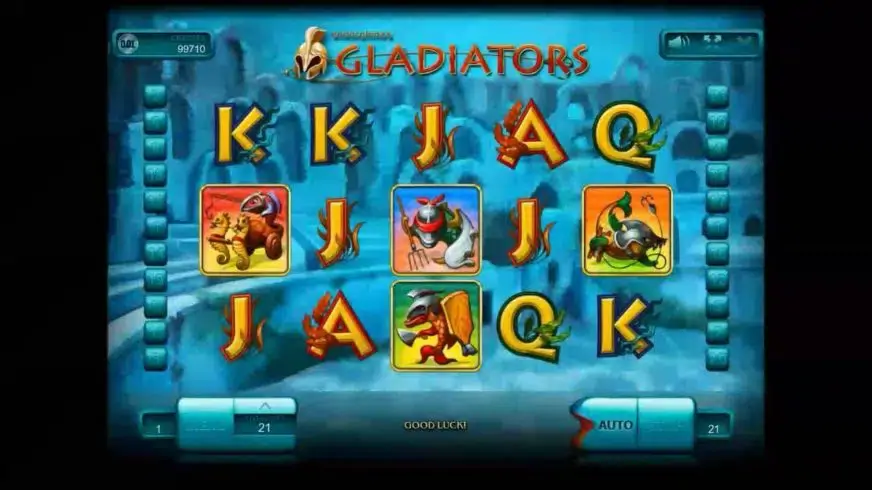 Gladiators slot screenshot 1
