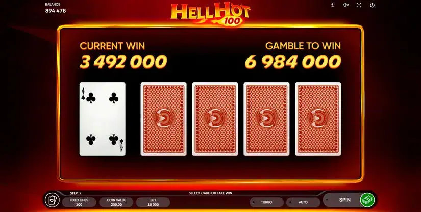 Hell Hot 100 slot screenshot 5