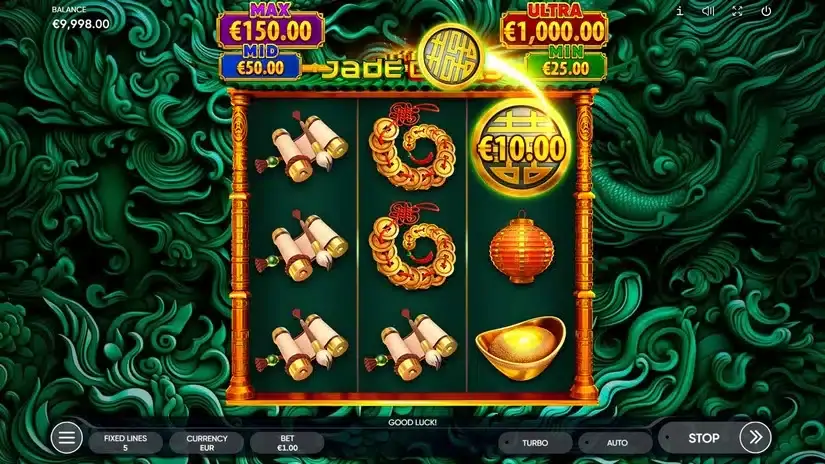 Jade Coins slot screenshot 2