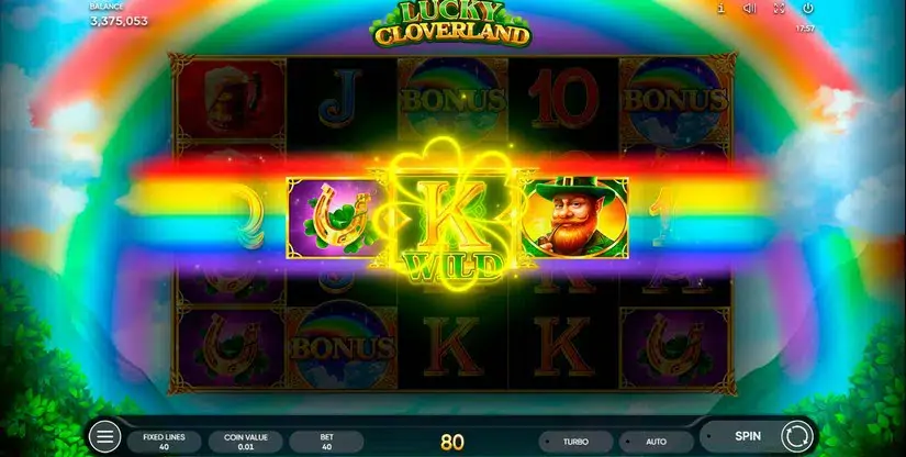 Lucky Cloverland slot screenshot 8