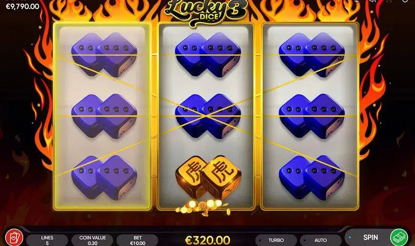 Lucky Dice 3 slot screenshot 3