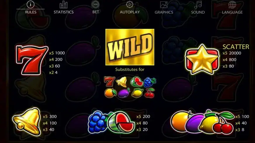 Lucky Streak 1 slot screenshot 4