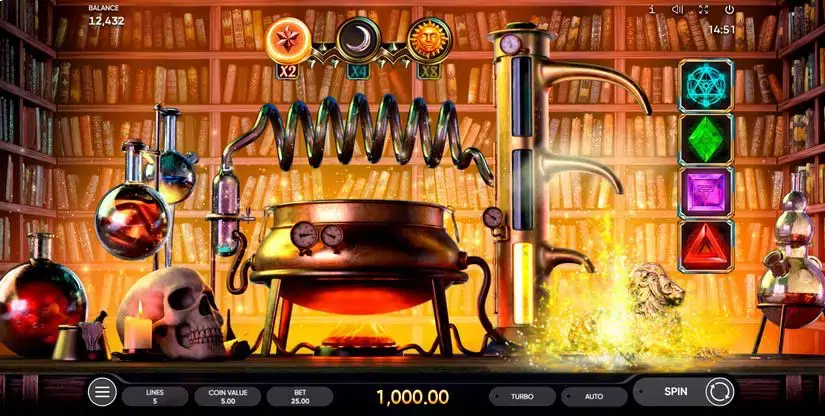 Magnum Opus slot screenshot 6