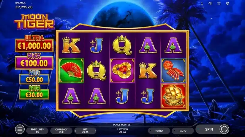 Moon Tiger slot screenshot 1