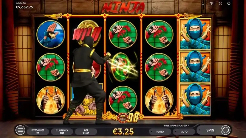 Ninja slot screenshot 5