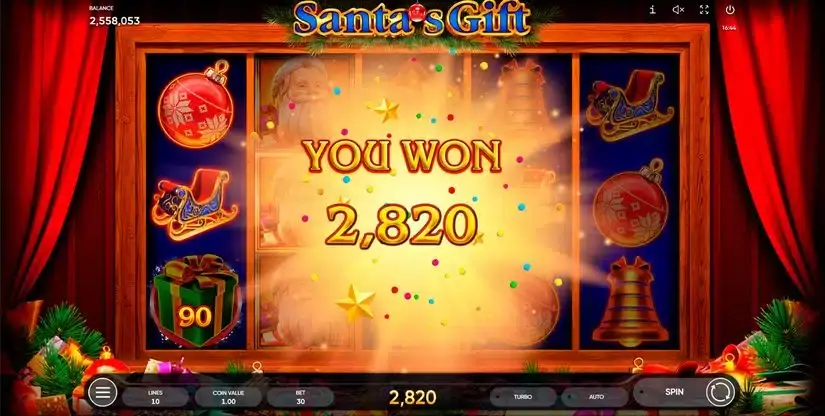 Santa’s Gift slot screenshot 7