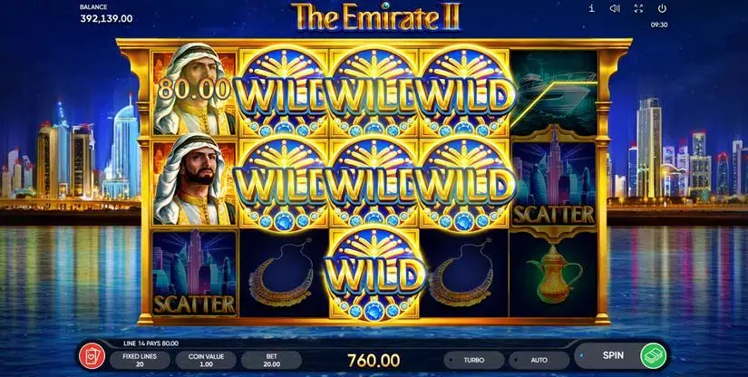 The Emirate 2 slot screenshot 3