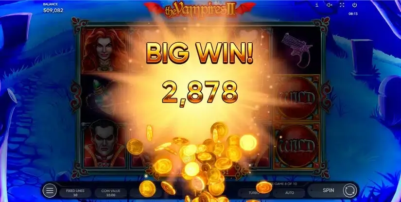 The Vampires 2 slot screenshot 7