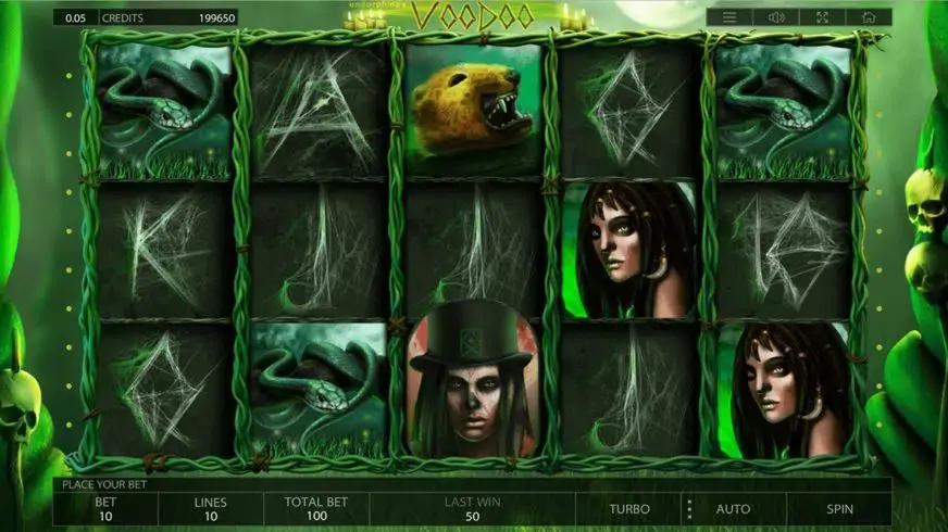 Voodoo slot screenshot 1