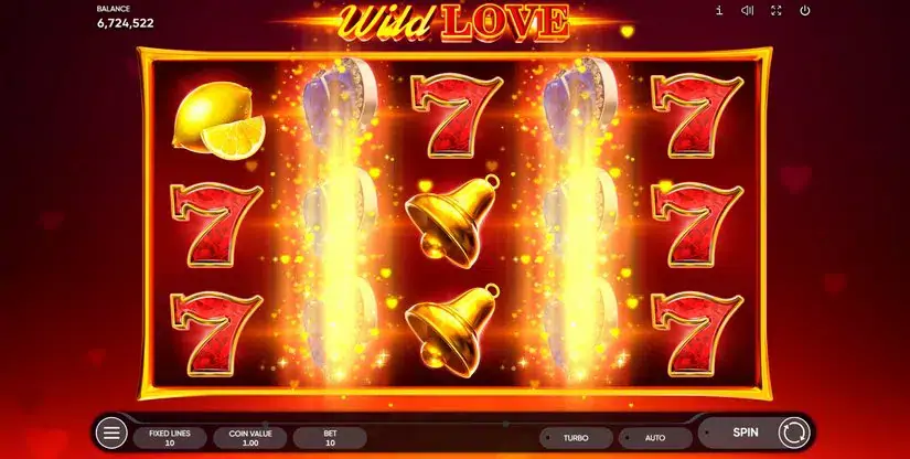 Wild Love slot screenshot 1