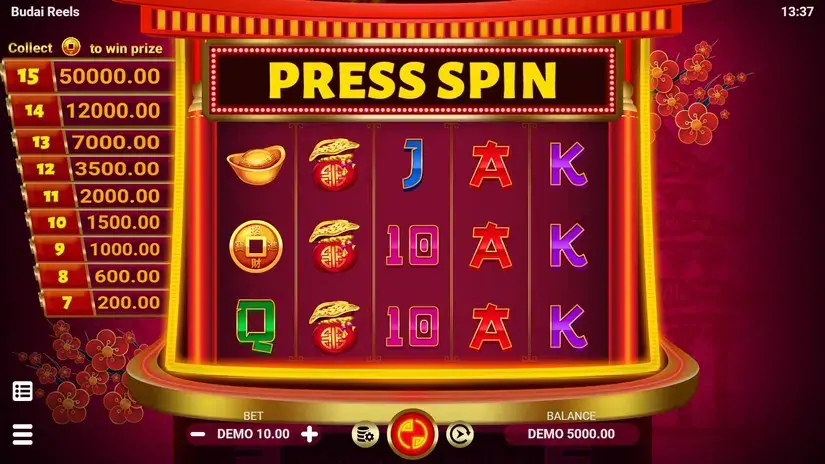 Budai Reels slot screenshot 1