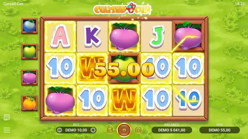 Cursed Can slot screenshot 2